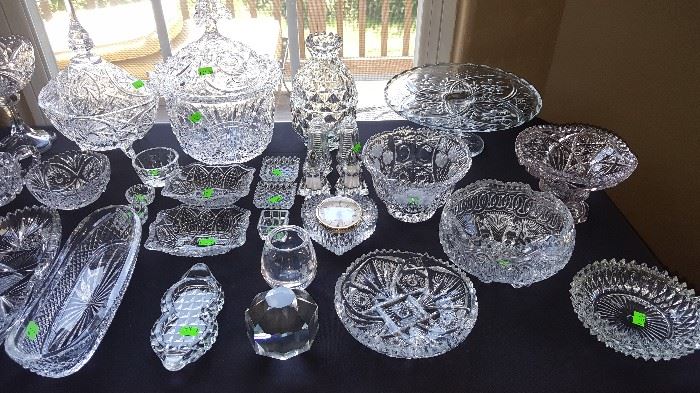 Plenty of glassware