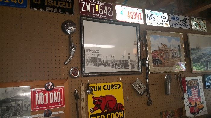 More vintage photos and license plates
