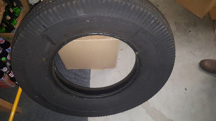 Tire from a 46 Buick