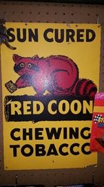 Red Coon Advertising sign