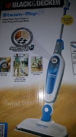 New in box Black and Decker Steam Mop