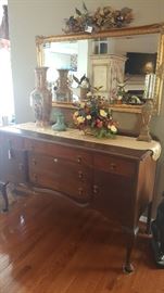Gorgeous buffet with Queen Anne legs