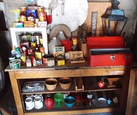 Vintage gardening supplies!