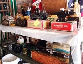 Vintage cologne bottles!