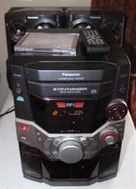 Panasonic AM/FM Radio with CD Changer.