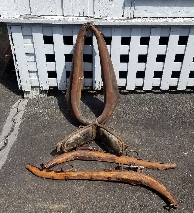 Vintage horse/oxen tack