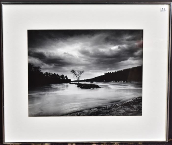 Philip Trager Photograph
Overlooking the Lake
13 1/2" x 17 1/2" silver gelatin
unsigned, acquired directly from the artist
