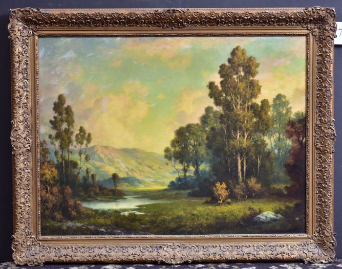 Michael Sherlingh
California Landscape
30" x 40" oil on canvas
signed lower left
