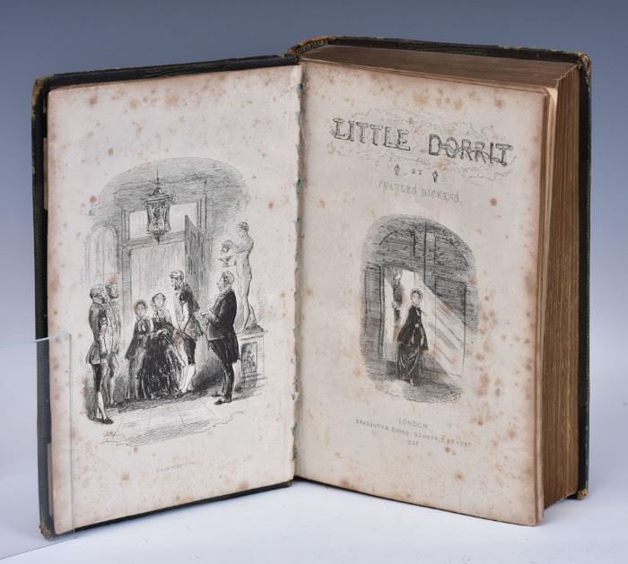 Charles Dickens	
Little Dorrit
Bradbury & Evans, London, 1857