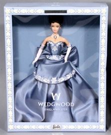 1999 Wedgwood Barbie England 1759 Limited Edition, and Mint Memories First in the Series Victorian Tea Porcelain Collection Barbie, Both Appear NIB