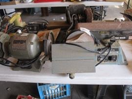 Grinder and Saw