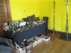 Full length shot of Hardware Table (inside house)