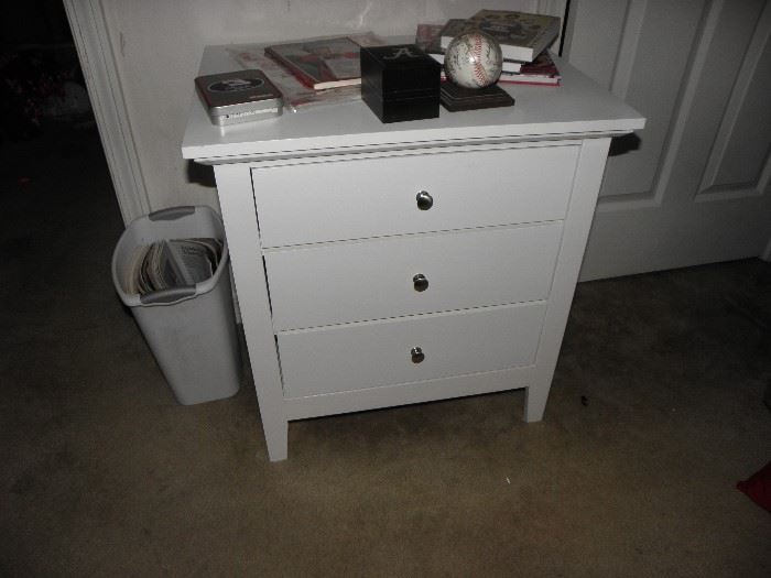 Another white cabinet