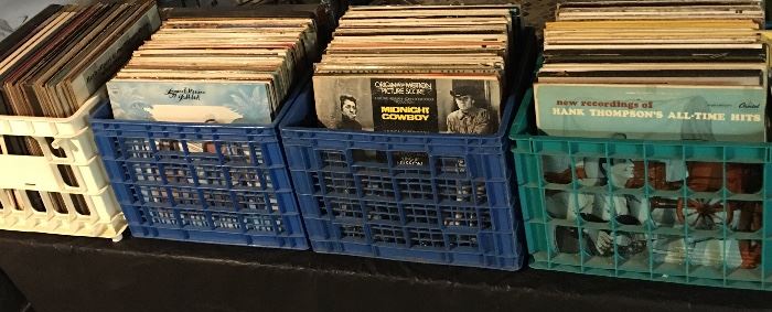 Literally Hundreds of Vinyl Record Albums (around 500) ....Priced @ Just $1 each!