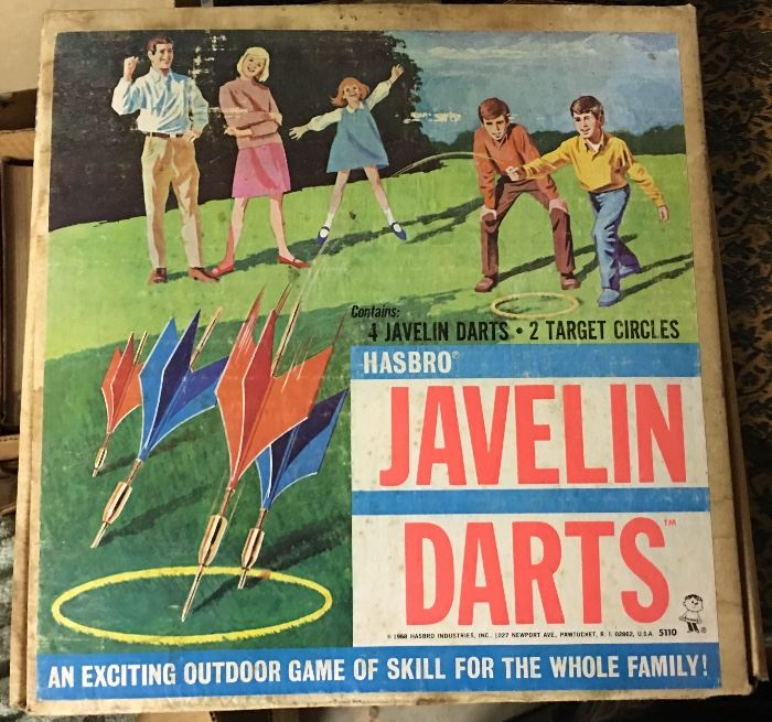 Javelin Lawn Darts / Jarts Box
