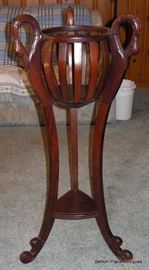 Cherry Wood Planter with duck neck tops