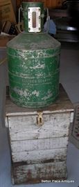Antique Fuel Tester in original box, Volume tester for Gasoline .