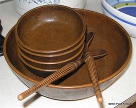 Mid Century Salad Bowl