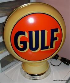 Vintage Gulf Oil Light