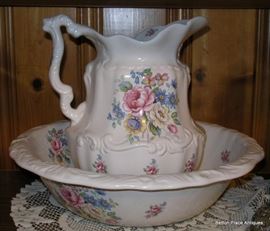 Bowl and Ewer