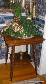 Barley Twist 1920's End Table