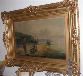 Oil on Canvas 19th Century signed C Herbert