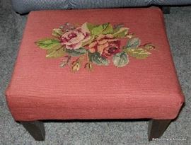Needlepoint stool