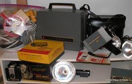 Movie Projector with Screen and all accessories including Camera