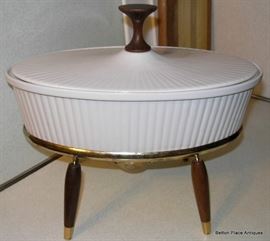 Ernest Sohn Vintage Casserole dish on stand