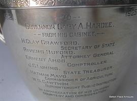 Governor Hardee's Cabinet members