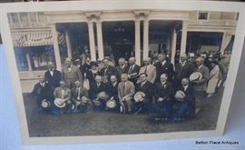 Governors Convention with President  Cooley in front row