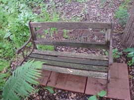 Garden bench