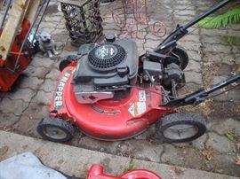 Snapper 6 hp push mower (works)