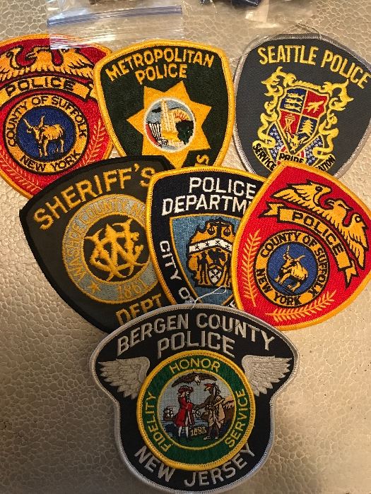 Police/Sheriff Patches 