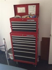 Craftsman tool box, every drawer is filled with tools!
