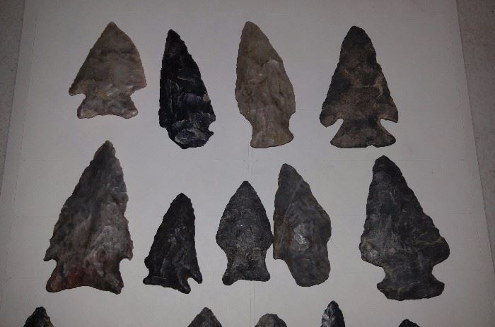 Fantastic old Arrowhead collection