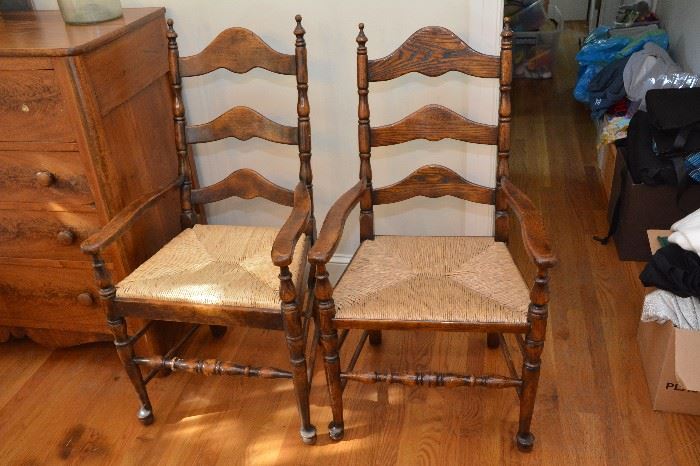 pair Captains chairs