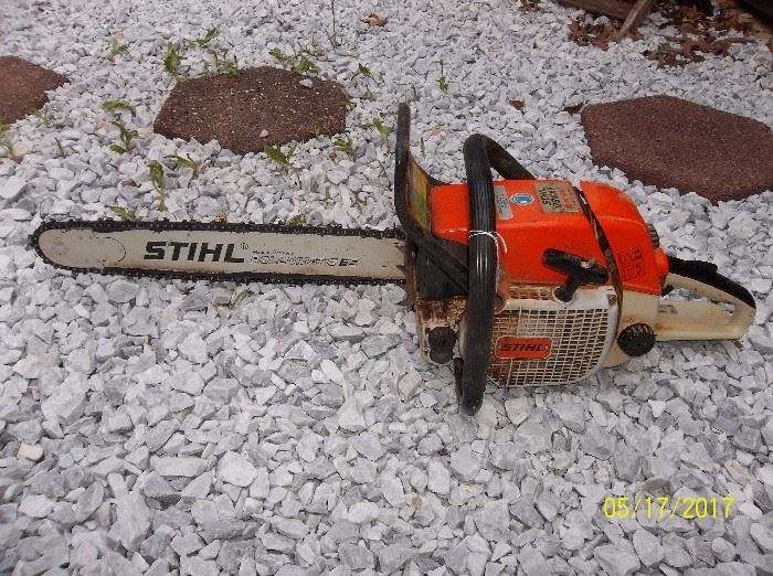 Stihl chain saw, excellent condition