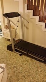 Treadmill, electric with counters