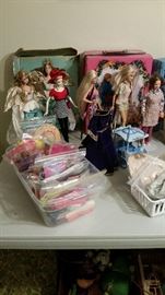 Barbies, Cases--ALL SOLD, Red & Black Barbie--SOLD