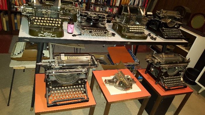 antique and vintage typewriters