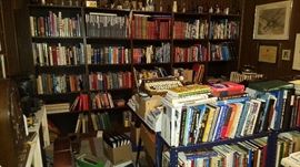 Huge library of military, aviation and history.