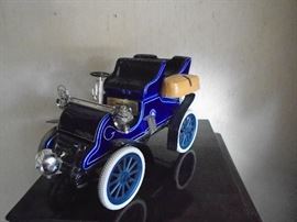 Vintage 1903 Blue Cadillac Amaretto Liqueur Decanter by ASI