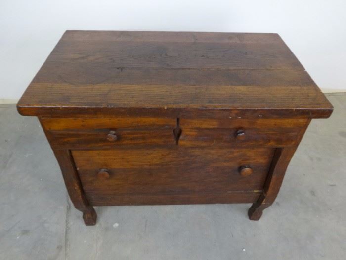 Antique Low Chest of Drawers