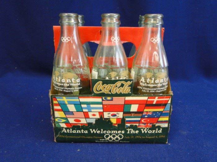 Six Pack Commemorative Coca-Cola Atlanta Olympics