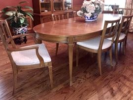 Mid Century dining table and chairs