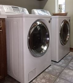 LG washer and dryer