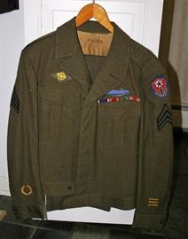WW II 2nd Day D-Day Survivor’s Uniform