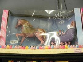 Barbie Horse w/Sleigh