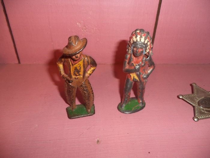 Vintage Iron Cowboy & Indian